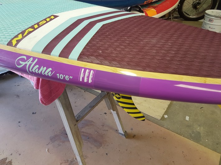 Brisbane SUP repair, SUP repair, sailboard repair,